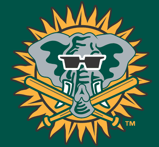 Oakland Athletics 1999-2006 Batting Practice Logo iron on transfers for fabric